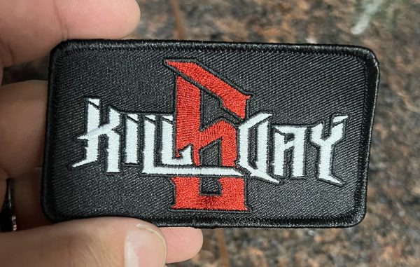 Kill Day 6 logo patch